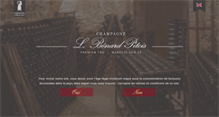 Desktop Screenshot of champagne-benard-pitois.com